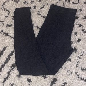soft grey leggings